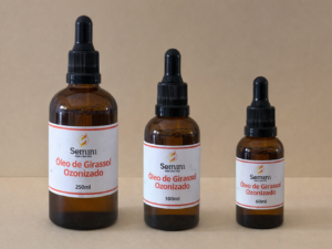 ÓLEO DE GIRASSOL OZONIZADO – 60mL ÓLEO DE GIRASSOL OZONIZADO – 60mL