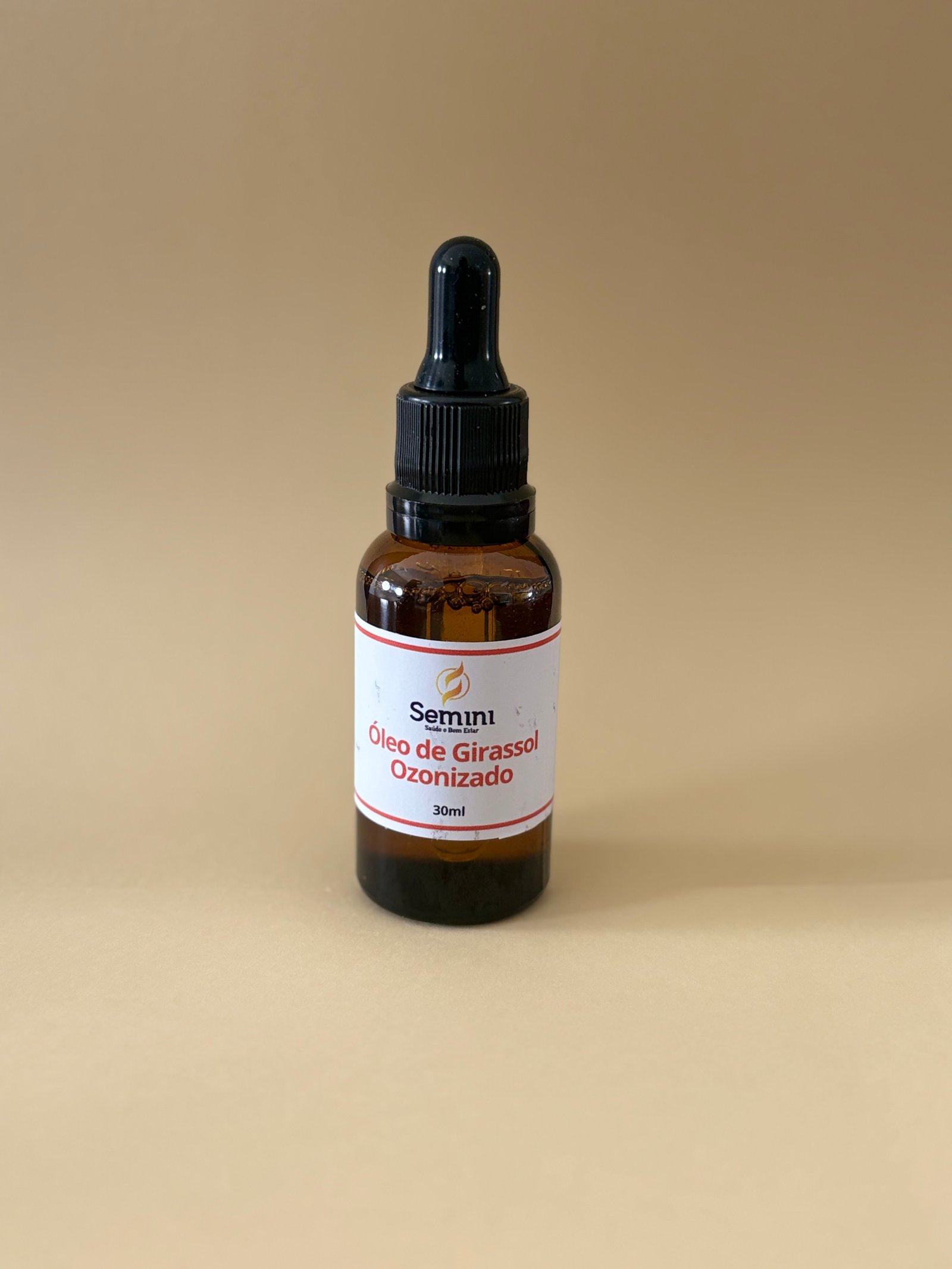 ÓLEO DE GIRASSOL OZONIZADO – 30mL